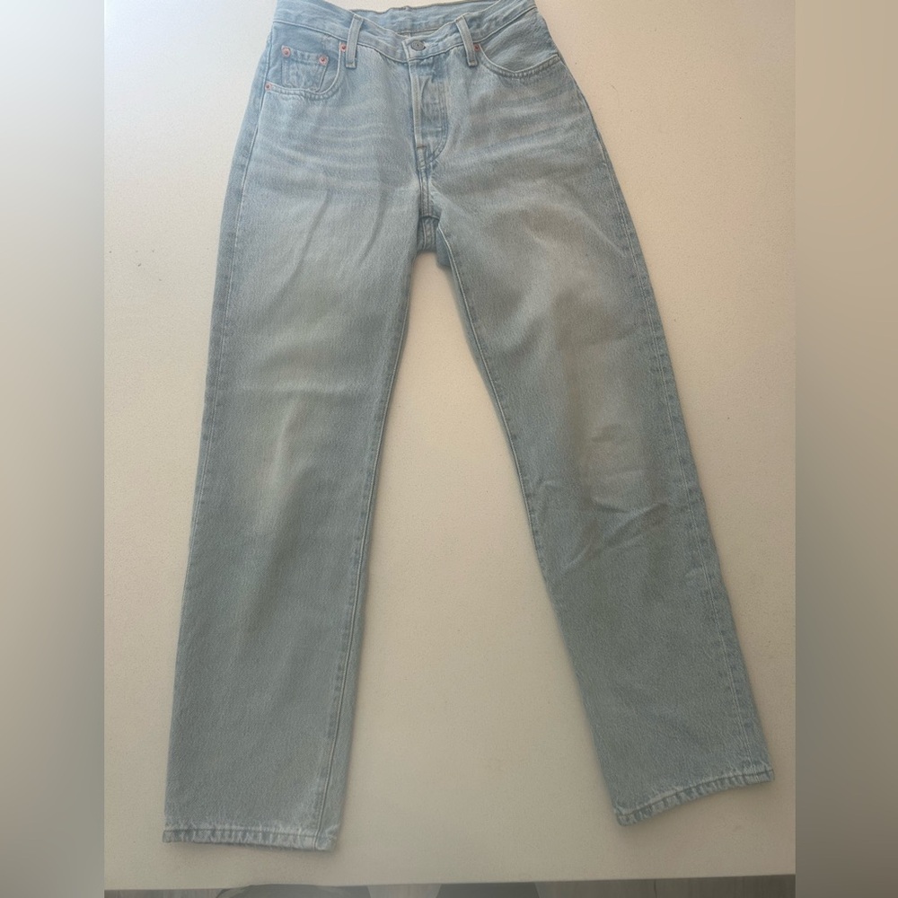 Levi's 501 90’s Light Blue Jeans, size 23 x 30